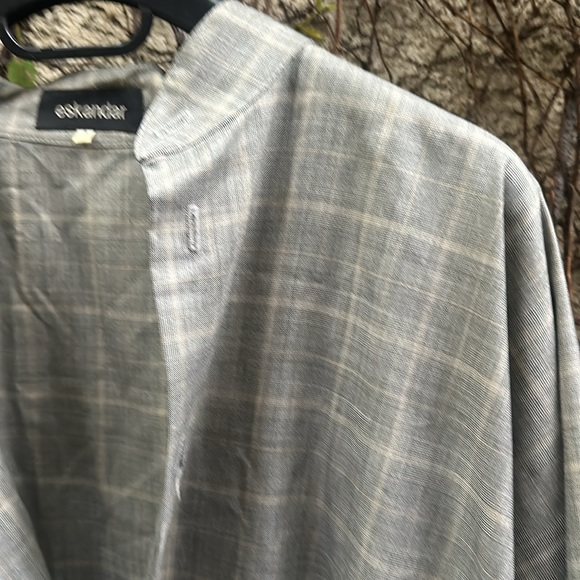 Eskandar  Wide Long Shirt Jacket - Picture 4 of 10